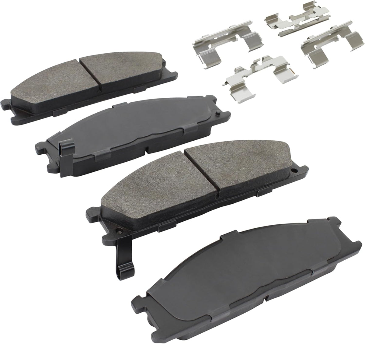 Premium Ceramic Front Brake Pads (1001-0333C) Compatible with 1986-2016 Nissan/Subaru (D21/Ceramic Frontier/NP300/NP300 Ceramic Frontier/Pathfinder/Pickup/SVX/Urvan/Van)