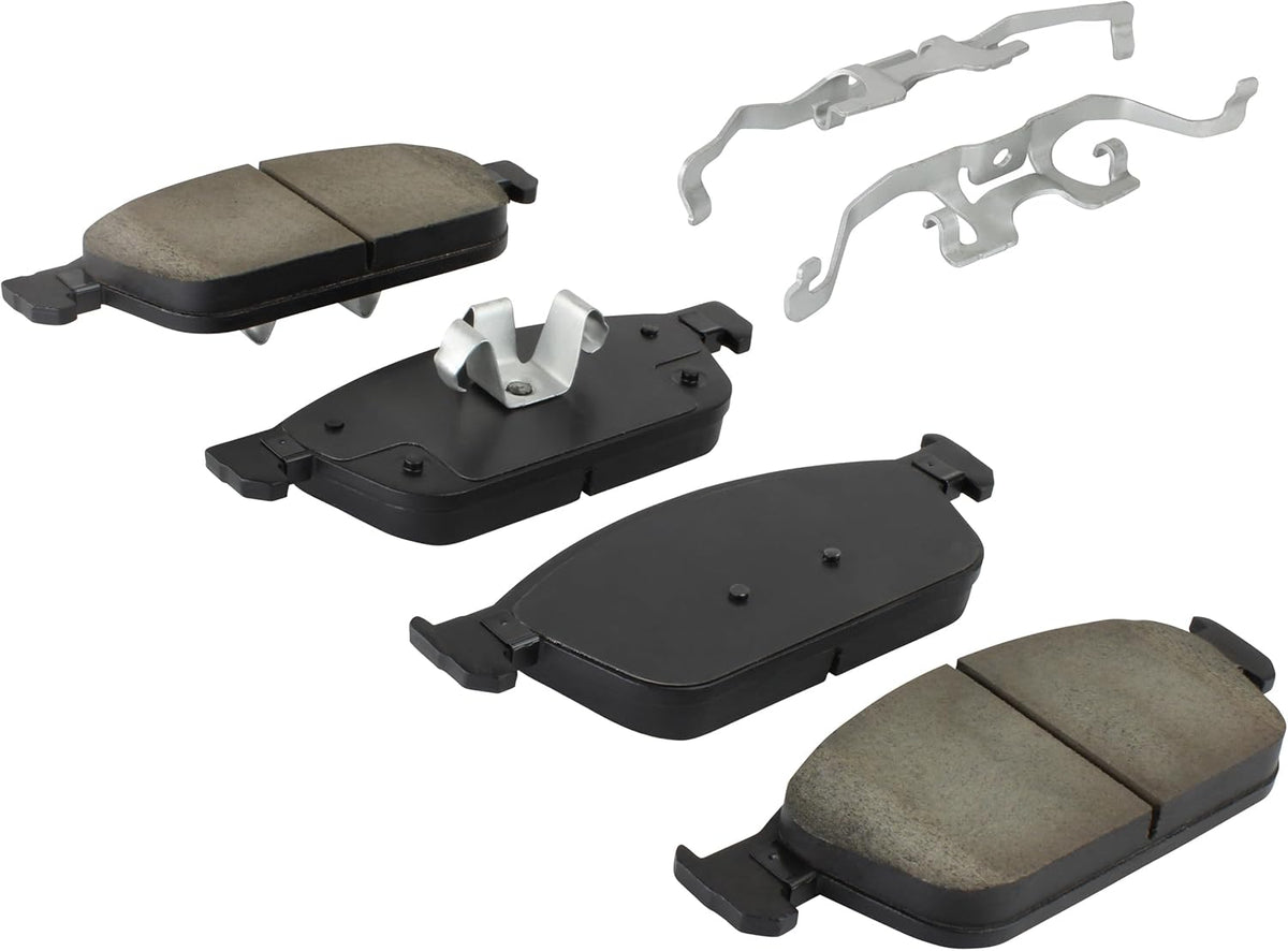 Premium Ceramic Front Brake Pads (1001-1771C) Compatible with Ford Focus 2015-2018, Lincoln MKC 2015-2019