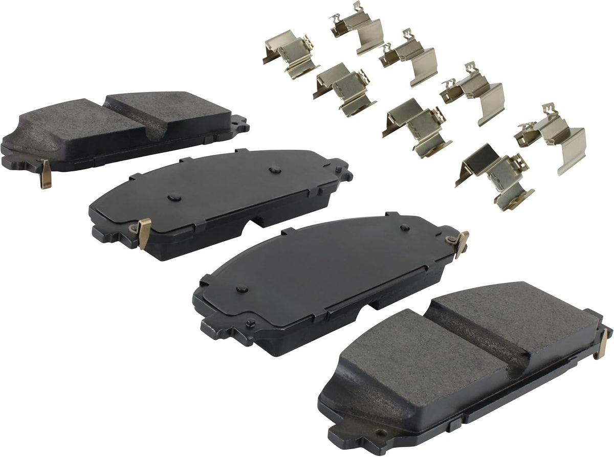Premium Semi-Metallic Front Brake Pads (1001-2429M) Compatible with Dodge Durango 2021-2024