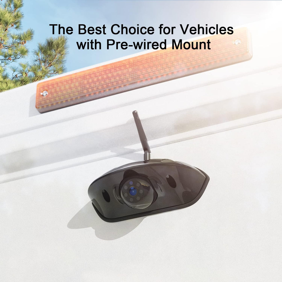 Fookoo HD 1080P Single Wireless Backup Camera for Model: DW7Y5, DW7Y503, DW7Y504, DW5 - DW7Y5(XT)