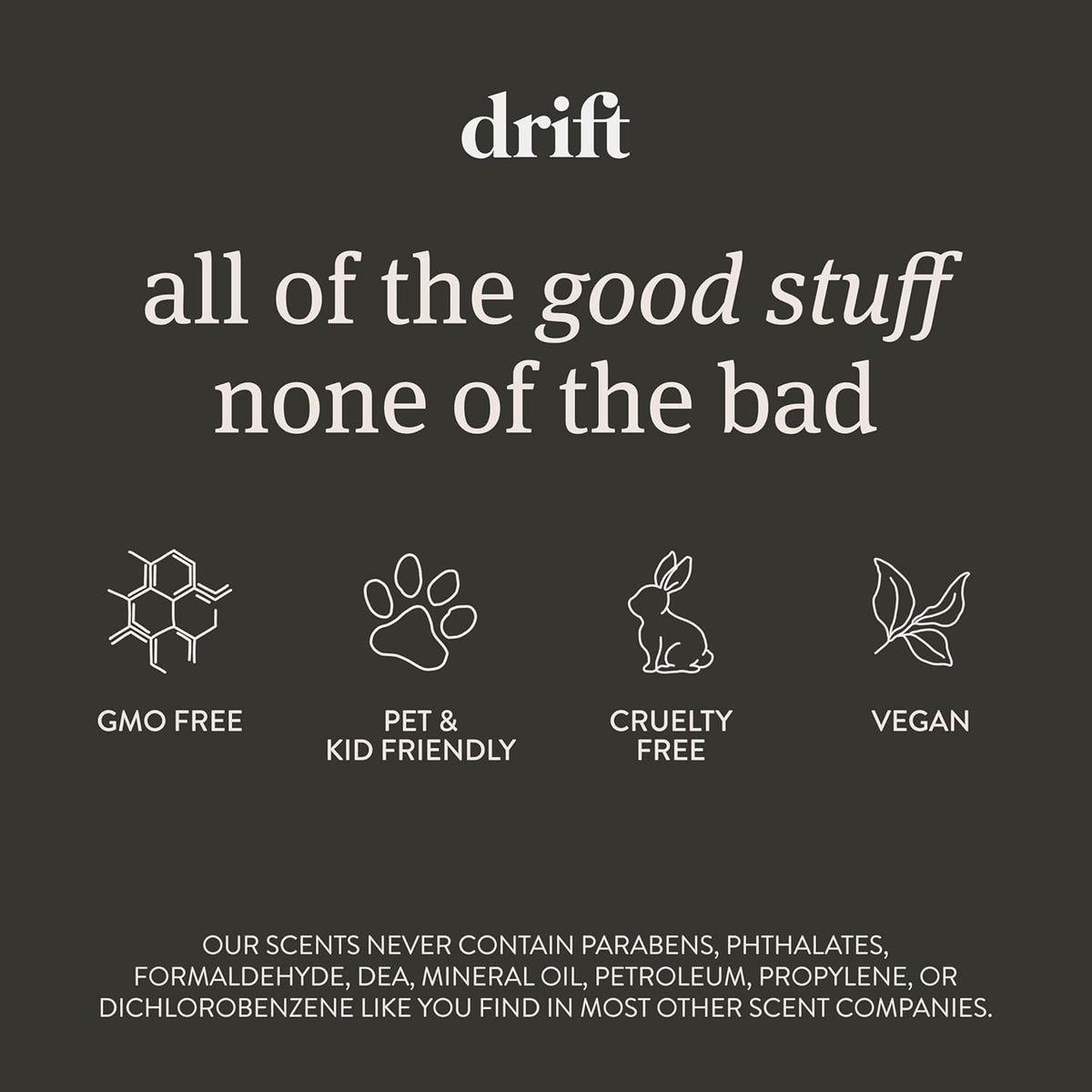 Drift Car Air Freshener - Stone Air Freshener - Car Odor Eliminator - Open Air Scent Starter Kit