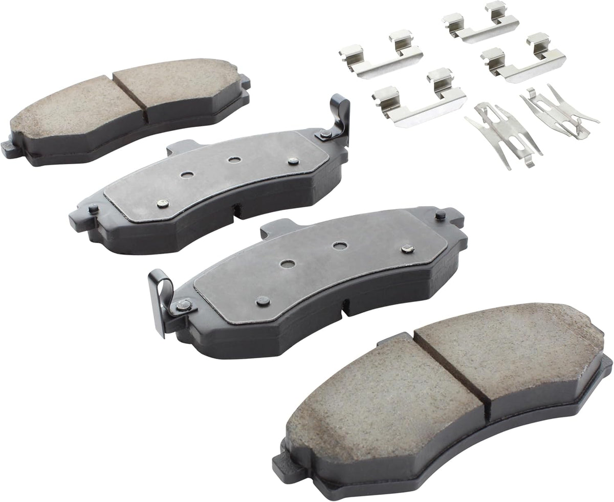 Premium Ceramic Front Brake Pads (1001-0941C) Compatible with Hyundai Elantra 2002-2005