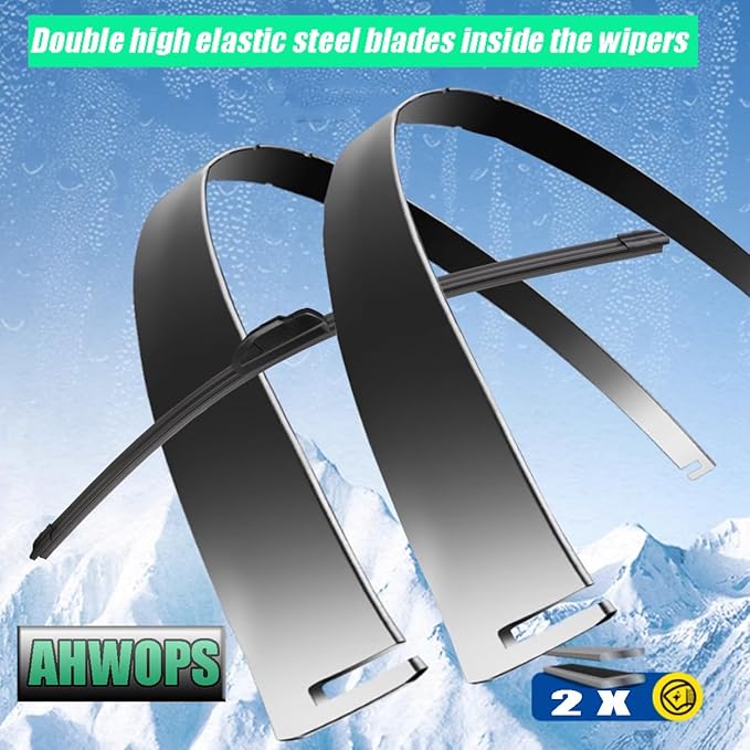 3 Wiper Front and Rear Wiper Blades for 2013 Mini Cooper R56, OE Original Style (18″/19″ Front/10″ Rear) For My Car