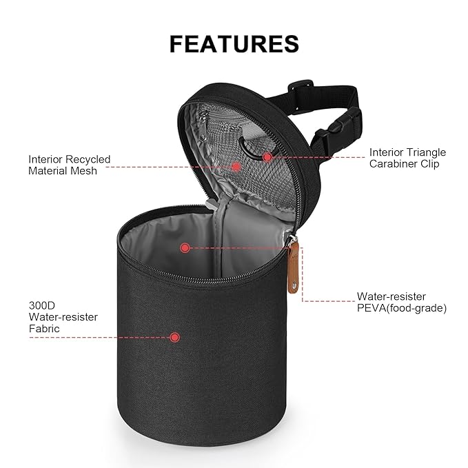 Accmor Breastmilk Cooler Bag, Insulated Baby Bottle Cooler Tote Bags for Nursing Mom Daycare
