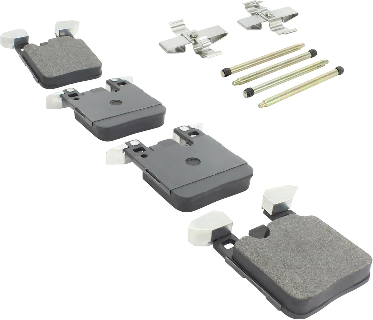 Premium Semi-Metallic Rear Brake Pads (1001-1656M) Compatible with 2012-2021 BMW (118i/228i/230i/320i/328i/330i/335i/340i/428i/430i/440i/M140i/M2/M235i/M240i/M3/M4 & More)