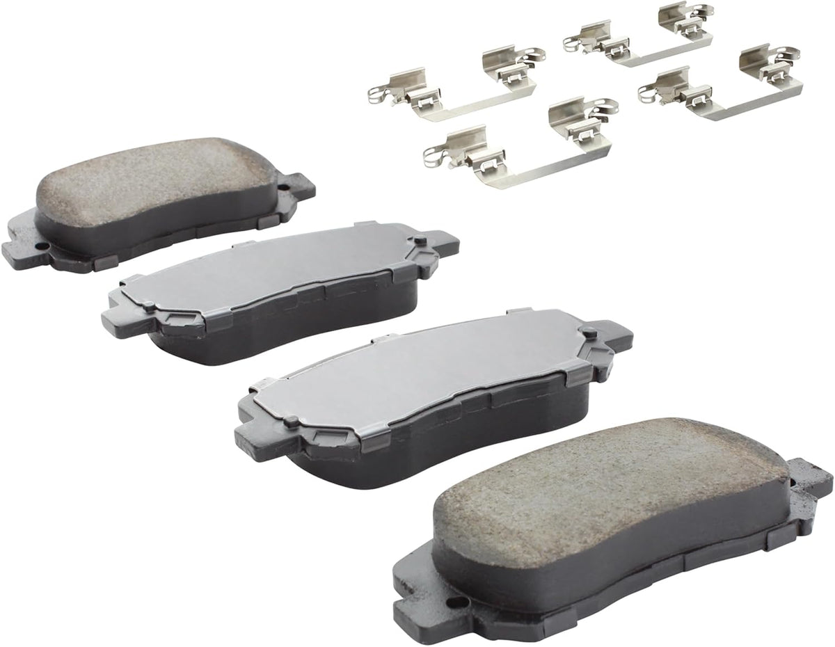 Premium Ceramic Front Brake Pads (1001-1640AC) Compatible with Chrysler 200 2015-2017