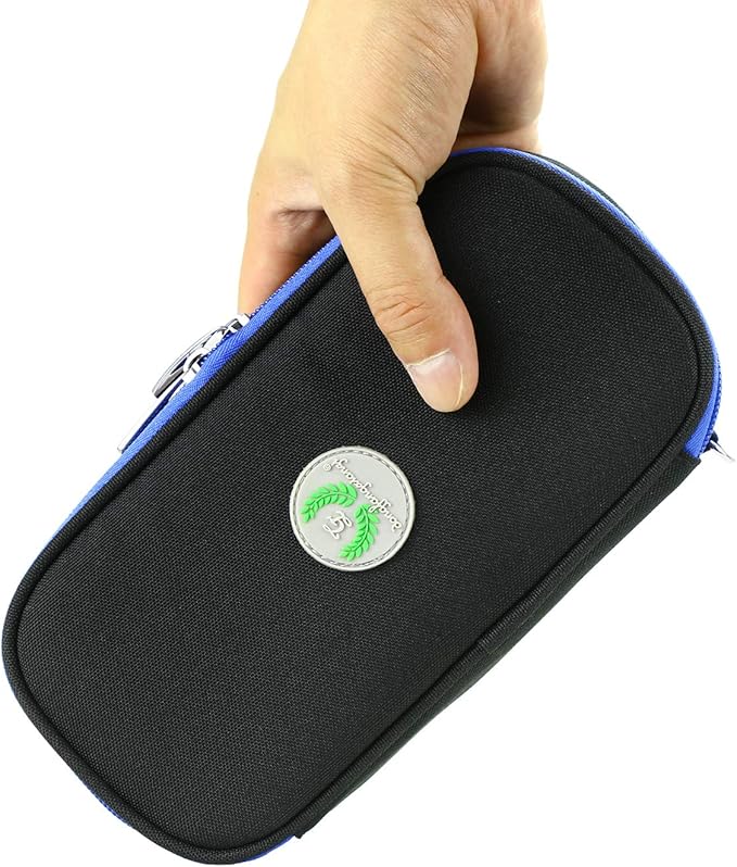 YOUSHARES Insulin Cooler Travel Case - Medication Diabetic Insulated Organizer Portable Cooling Bag for Insulin Pen and Diabetic Supplies with 2 Cooler Ice Pack