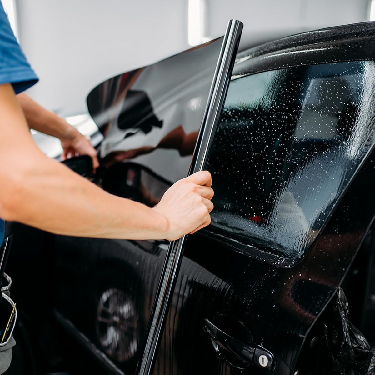 Nano Ceramic Window Tint Film for Cars and Building, Charcoal, 2 Ply Scratch Resistant, Heat Control, and UV 99%, IR 93% Rejection, 50% VLT, 20inx100ft