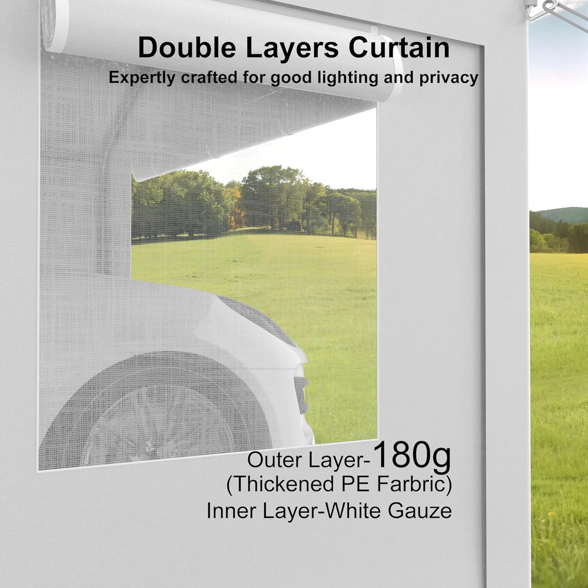 13x20ft Carport Heavy Duty, Portable Garage with 4 Doors + 4 Window, Upgraded Carport with Reinforced Steel Poles, Uv Resistant Waterproof Tarp, Portable Carport for Car, Truck, Boat