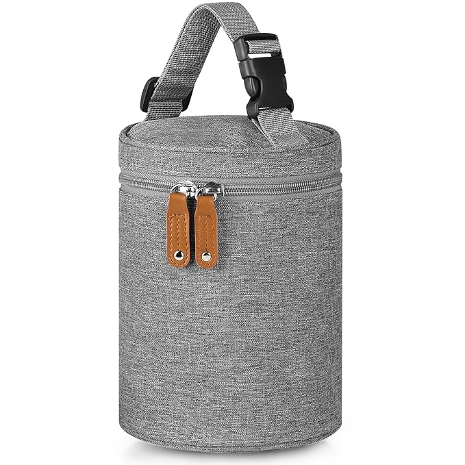 Accmor Breastmilk Cooler Bag, Insulated Baby Bottle Cooler Tote Bags for Nursing Mom Daycare