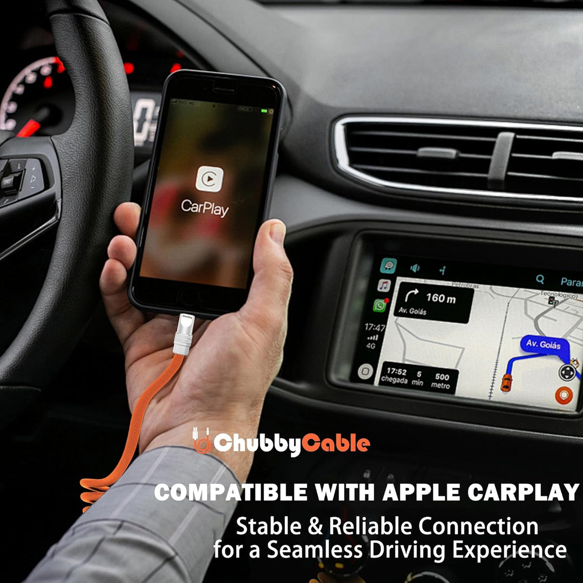 chubbycable Curly Chubby - Retractable Fast Charging Cable 240W Coiled Charger Cord for Car Durable USB-C Cable for Phones, Tablets and More, Red+Red, Type-C to Type-C, 1.3FT-2.3FT