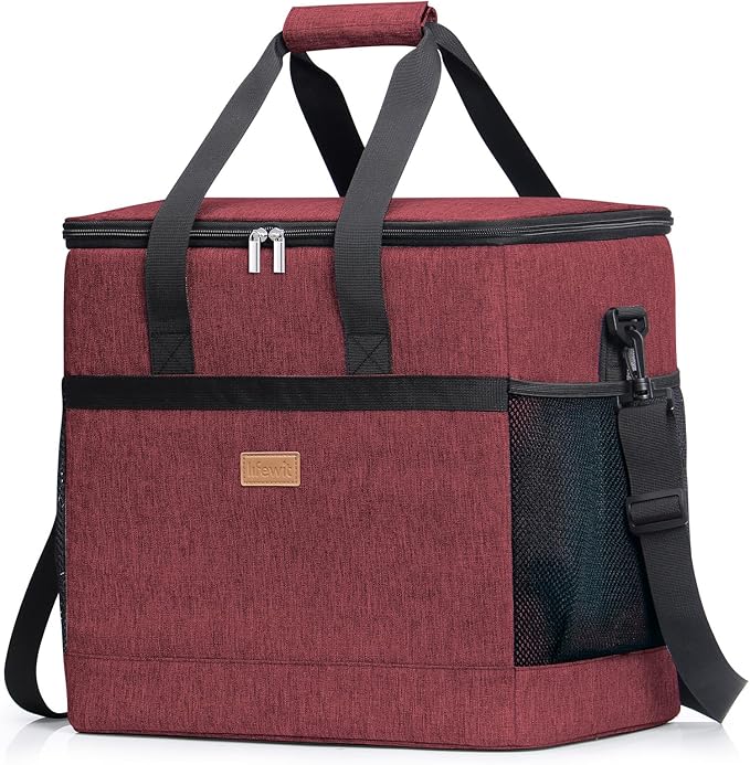 Lifewit Cooler Bag 30/50/60 Cans Collapsible and Insulated Large Lunch Bag Leakproof Soft Cooler Portable Tote for Camping/BBQ/Family Outdoor Activities