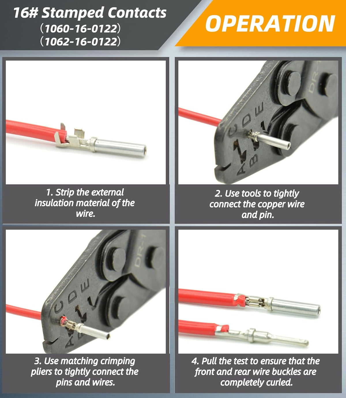 DT Kit for Car Motorcycle Boat (4PIN 4SET)