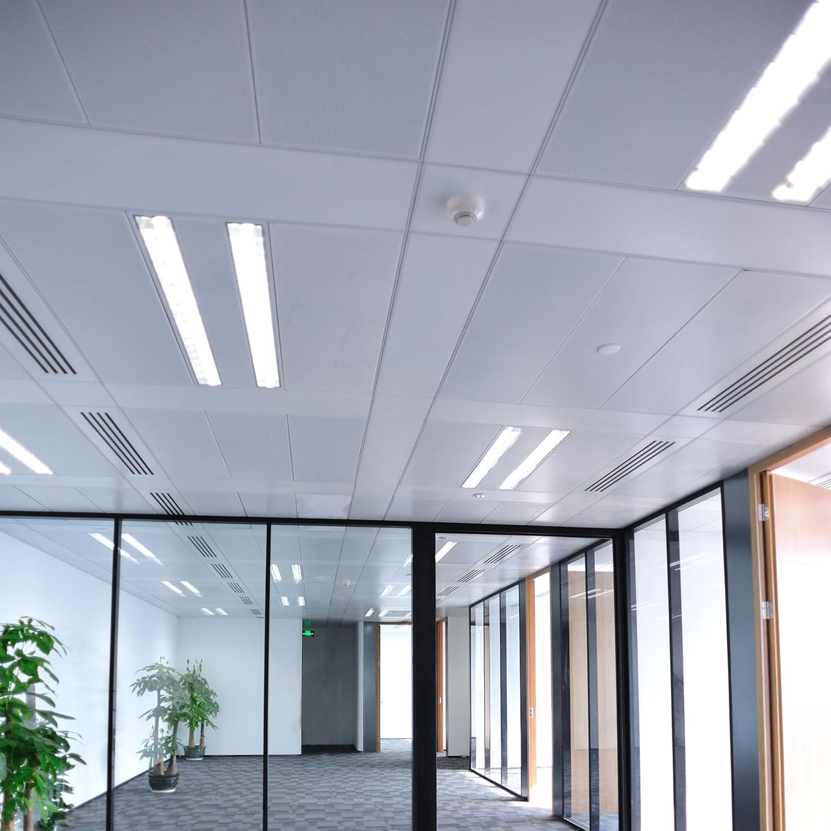 5PK 4FT LED Shop Light - Wraparound, Surface Mount, Office & Garage Ceiling Light
