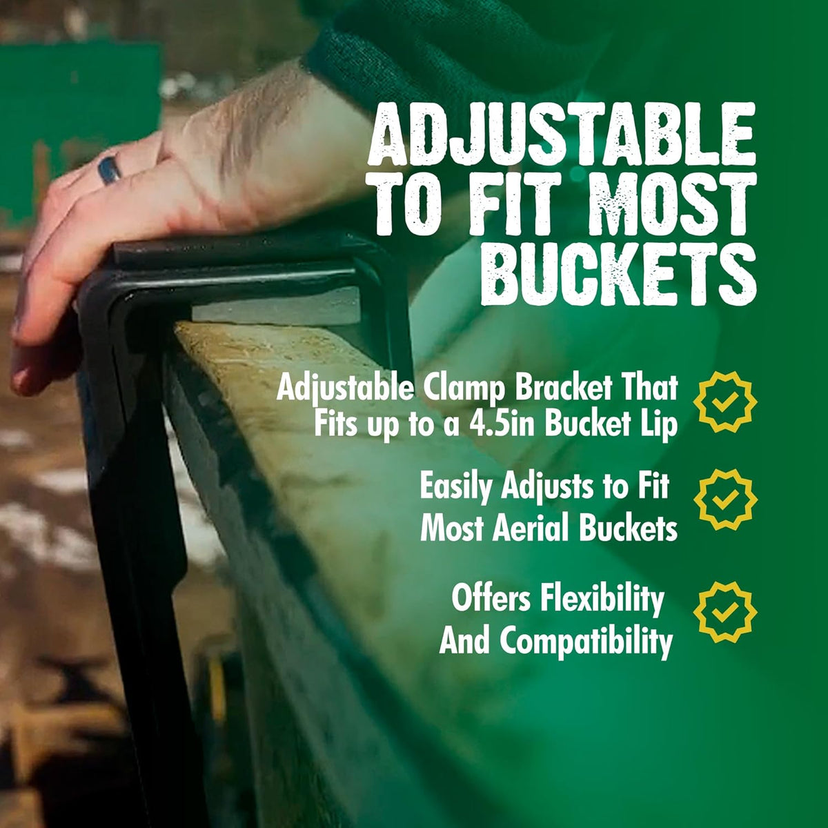 FORESTER Adjustable Bucket Chainsaw Scabbard | Chainsaw Holder for Bucket Truck Accessories