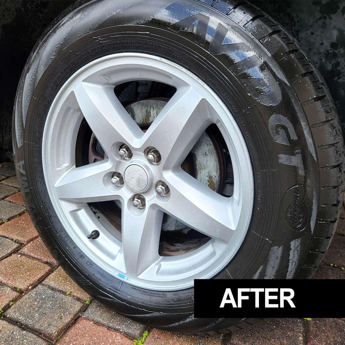 Quality Chemical Mag Brite/Acid Wheel and Rim Cleaner/Wheel and Tire Cleaner - Formulated to Safely Remove Brake Dust and Heavy Road Film - Best Car Wheel Cleaner for Rims Cleaner - 5 Gallon Pail