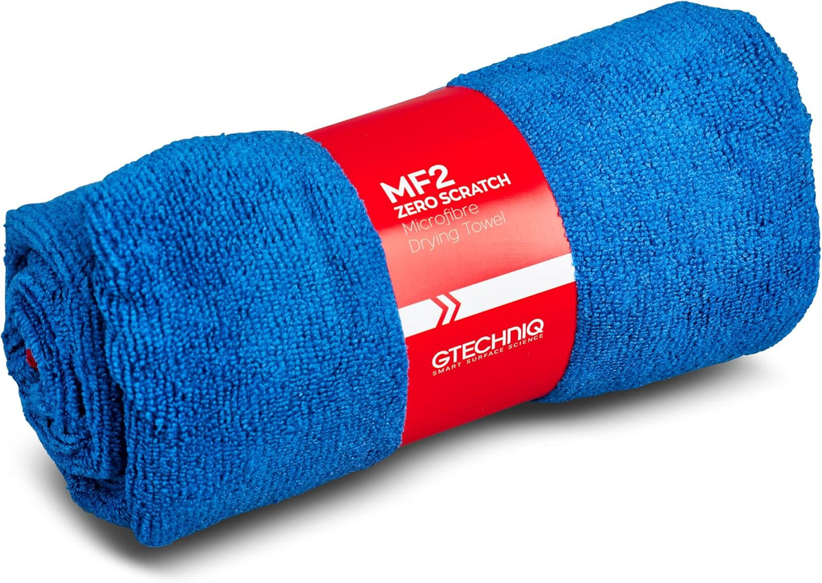Gtechniq Microfiber Drying Towel, Scratch Resistant, Ultra Split Fibers, Machine Washable, 23.6" x 35.4", 450gsm, Car Detailing Accessory