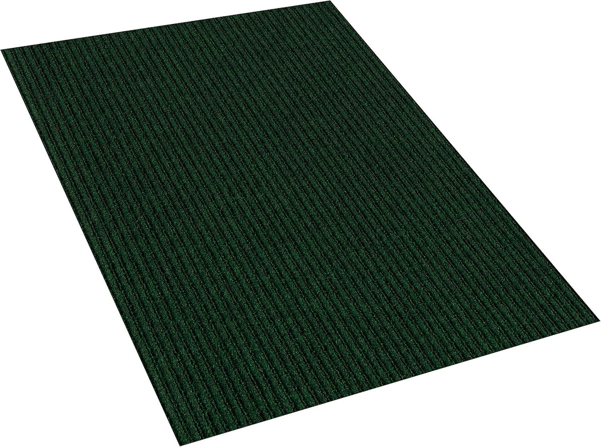 KOECKRITZ Heavy Duty Durable All Weather Indoor/Outdoor Non Slip Entrance Mat Rugs and Runners for Office Business Building Home Garage Front Door (4' x 15', Green)