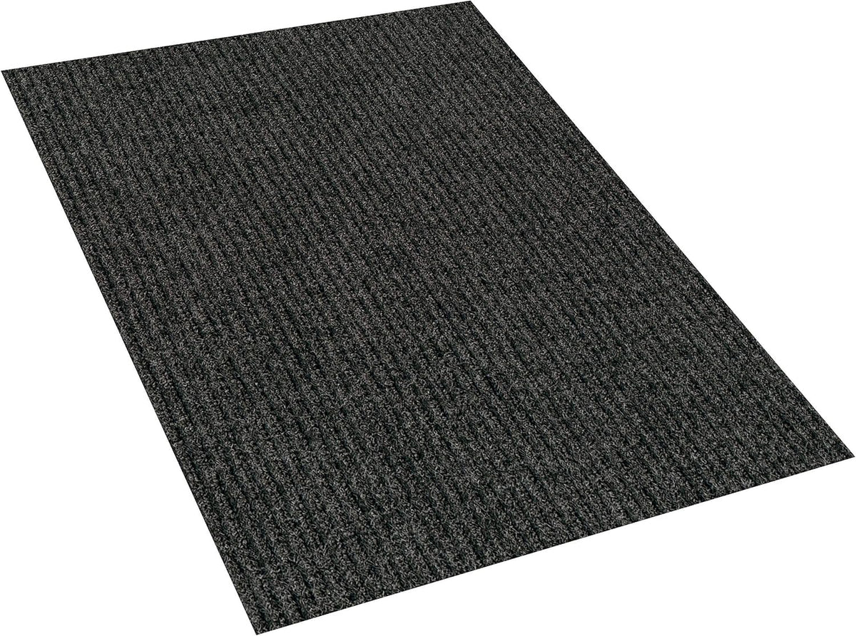 KOECKRITZ Heavy Duty Durable All Weather Indoor/Outdoor Non Slip Entrance Mat Rugs and Runners for Office Business Building Home Garage Front Door (6' x 8', Charcoal)